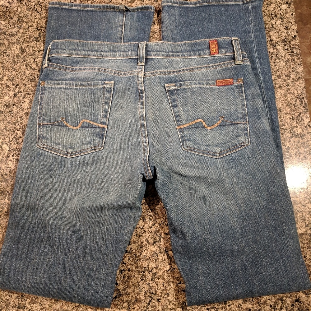 7 For All Man Kind Women's Boot cut Jeans Size 29